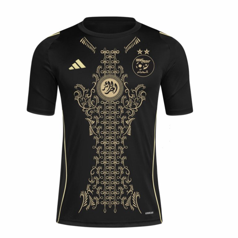 Maillot Algerie noir Karakou