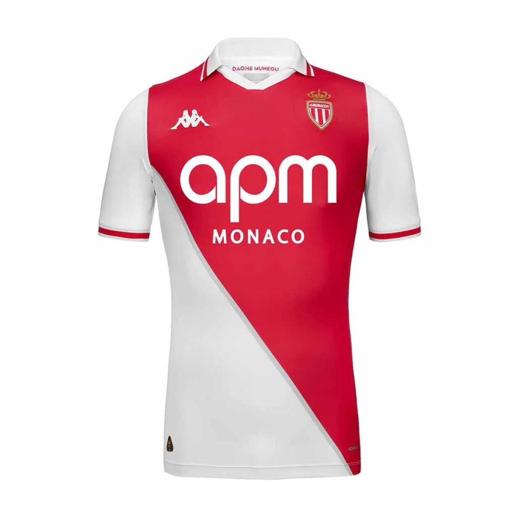 Maillot Domicile AS Monaco  2024 2025 ENFANT